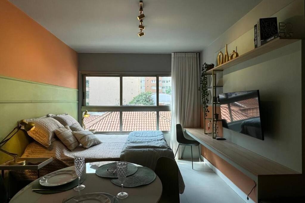 Apartamento Novo Cama Queen Prox Metro Paraiso Ivm34 *
